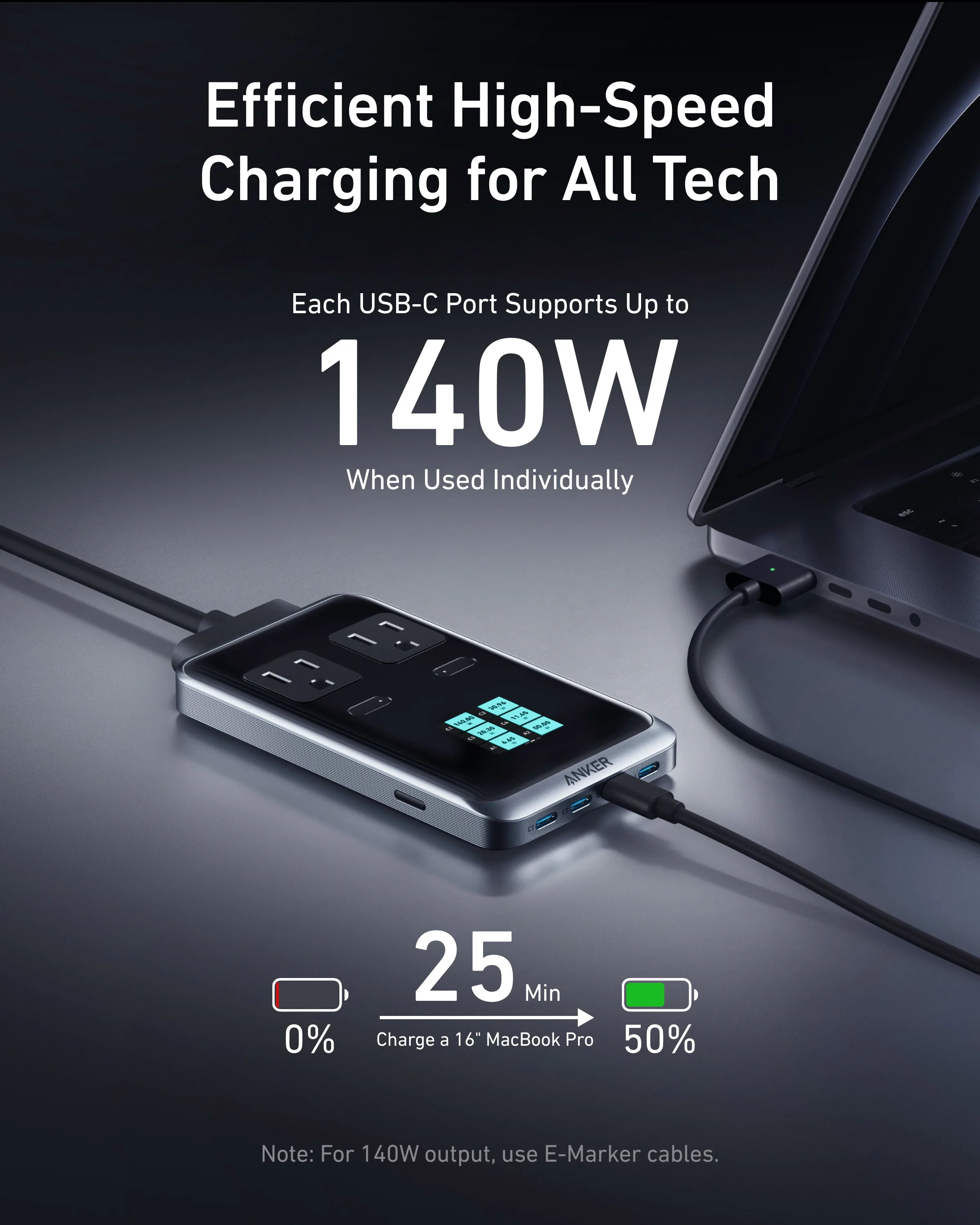 Anker Prime Charging Station 8-in A91B21F1 Price in Pakistan